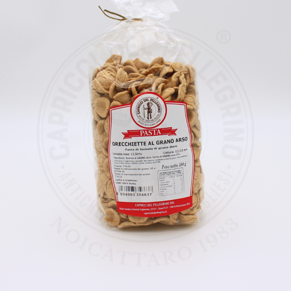 orecchiette al grano arso Capricci del Pellegrino